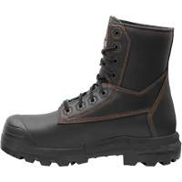 Bottes de travail Metpro Flex avec protecteur m&eacute;tatarsien, Cuir, Taille 4, Imperm&eacute;able Maritime Industrial Rubber