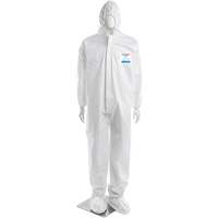 CoverMe XP1800 Coverall, Medium, White, Microporous Maritime Industrial Rubber