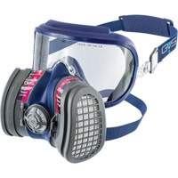 Respirateur &agrave; profil bas Elipse Integra OV-P100 NIOSH avec filtres de rechange, &eacute;lastom&egrave;re/Thermoplastique, Petit/Moyen Maritime Industrial Rubber