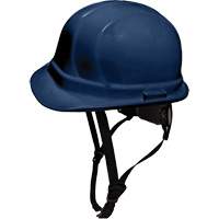 Casque de s&eacute;curit&eacute; de style casquette LIDGUARD avec mentonni&egrave;re, R&eacute;pond aux normes CSA type 1, Suspension Rochet, Ventil&eacute; Maritime Industrial Rubber