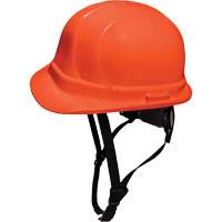 Casque de s&eacute;curit&eacute; de style casquette LIDGUARD avec mentonni&egrave;re, R&eacute;pond aux normes CSA type 1/CSA type 2, Suspension Rochet, Ventil&eacute; Maritime Industrial Rubber