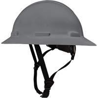 Casque de s&eacute;curit&eacute; &agrave; bordure compl&egrave;te LIDGUARD avec mentonni&egrave;re, R&eacute;pond aux normes CSA type 1, Suspension Rochet, Ventil&eacute; Maritime Industrial Rubber