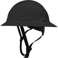Casque de s&eacute;curit&eacute; &agrave; bordure compl&egrave;te LIDGUARD avec mentonni&egrave;re, R&eacute;pond aux normes CSA type 1, Suspension Rochet, Ventil&eacute; Maritime Industrial Rubber