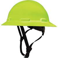 Casque de s&eacute;curit&eacute; &agrave; bordure compl&egrave;te LIDGUARD avec mentonni&egrave;re, R&eacute;pond aux normes CSA type 1, Suspension Rochet, Ventil&eacute; Maritime Industrial Rubber