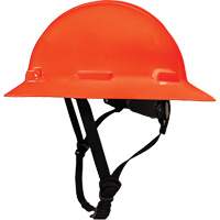 Casque de s&eacute;curit&eacute; &agrave; bordure compl&egrave;te LIDGUARD avec mentonni&egrave;re, R&eacute;pond aux normes CSA type 2, Suspension Rochet, Ventil&eacute; Maritime Industrial Rubber