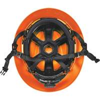 Casque de s&eacute;curit&eacute; &agrave; bord complet V-Gard H2, Suspension Rochet, Non ventil&eacute; Maritime Industrial Rubber