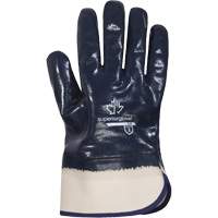 KnitActiv N9B Heavy-Duty Gloves, Size 9, Cotton Maritime Industrial Rubber