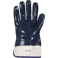 KnitActiv N9B Heavy-Duty Gloves, Size 9, Cotton Maritime Industrial Rubber
