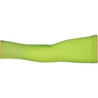Max KTX1HV Cut-Resistant Sleeve, Small, TenActiv, 18", ASTM ANSI Level A9, High Visibility Yellow Maritime Industrial Rubber