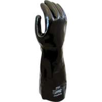Chemical Resistant Gloves, 16" L, Neoprene, Cotton Inner Lining, 70-mil Maritime Industrial Rubber