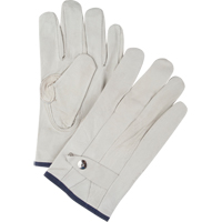 Gants de cordeur d'usage standard, T-Grand, Paume Cuir fleur de vache Maritime Industrial Rubber