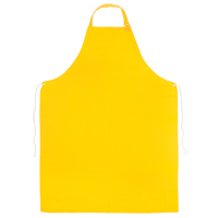 PVC Apron, PVC, Yellow, 35" W x 45" L Maritime Industrial Rubber