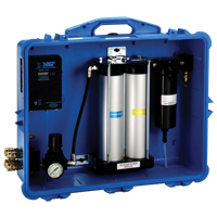 Portable Compressed Air Filter and Regulator Panels, 50 CFM Capacity Maritime Industrial Rubber