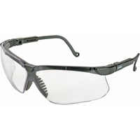 Uvex&reg; Genesis&reg; Safety Glasses, Clear Lens, Anti-Scratch, Meets/Exceeds CSA Z94.3 Maritime Industrial Rubber
