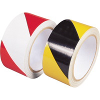Engineer Grade Reflective Tape, 2" x 30', Polyethylene, Black and Yellow Maritime Industrial Rubber