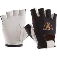 Anti-Impact Left-Hand Glove, Size Small, Goatskin/Split Leather Palm Maritime Industrial Rubber