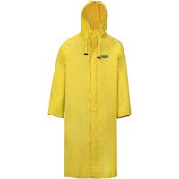 Hurricane Flame Retardant/Oil Resistant Rain Suits - 48" Coat, 5X-Large, Yellow Maritime Industrial Rubber