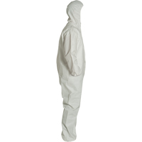 ProShield&reg; 60 Coveralls, Small, White, Microporous Maritime Industrial Rubber