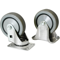Bacs de manutention extra-grands avec roues de 4", 223 gal. US Capacit&eacute; Maritime Industrial Rubber