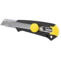 Dynagrip Snap-Off Knife, 18 mm, Steel, Plastic Handle Maritime Industrial Rubber