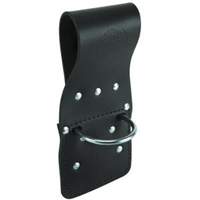 Porte-marteau avec anneau m&eacute;tallique et connexion tunnel, Support pour marteau, Cuir, 1 Poches Maritime Industrial Rubber