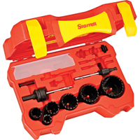 Electrician's Hole Saw Kits, 10 Pieces Maritime Industrial Rubber