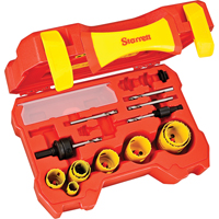 Locksmith's Hole Saw Kits, 14 Pieces Maritime Industrial Rubber
