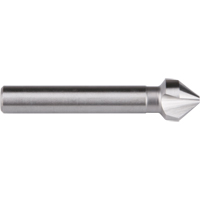 Straight Shank Countersink, 6.3 mm, High Speed Steel, 82° Angle, 3 Flutes Maritime Industrial Rubber