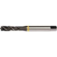 Taraud &agrave; goujures h&eacute;licoidales Yellow Shark, Acier rapide au cobalt, Filet de 1/4"-20, 3,15" l Maritime Industrial Rubber
