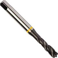 Taraud &agrave; goujures h&eacute;licoidales Yellow Shark, Acier rapide au cobalt, Filet de 1/4"-20, 3,15" l Maritime Industrial Rubber