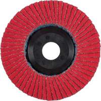Disque &agrave; lamelles, 4-1/2" x 5/8"-11, Type 27, Grain 40, C&eacute;ramique Maritime Industrial Rubber
