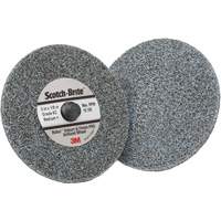 Roloc Deburr & Finish Pro TR Unitized Wheel, 2" x 1/4", Medium Grit, Ceramic Maritime Industrial Rubber