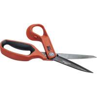 Cisaille pour ouvrier professionnel, 10", Poign&eacute;e Anneaux Maritime Industrial Rubber
