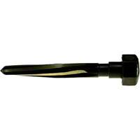 CLE-LINE 2618 G&B Construction Car Reamer with Hex Shank, 1", Spiral Flute, High Speed Steel, Straight Shank Maritime Industrial Rubber