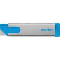 Couteau r&eacute;tractable SECUNORM HANDY, 8,5 mm, Acier inoxydable, Robuste Maritime Industrial Rubber