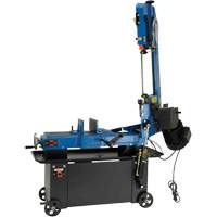 JHVG-712 Metal Bandsaw, Horizontal, 7" Round and 7" x 12" Rectangular Cutting Capacity Maritime Industrial Rubber
