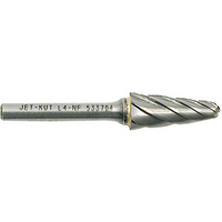 L4-NF 1/4" Taper Shape Bur for Aluminum/Non-ferrous Materials, 1/2" Dia. Maritime Industrial Rubber