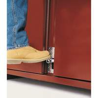 Jobsite Shelf Cabinet, Steel, 47.5 Cubic Feet, Red Maritime Industrial Rubber