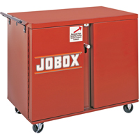 Rolling Work Bench, 49-7/8" W x 40-5/8" H x 26-7/8" D, 24.6 Cubic Feet Capacity Maritime Industrial Rubber