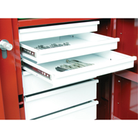Rolling Work Bench, 49-7/8" W x 40-5/8" H x 26-7/8" D, 24.6 Cubic Feet Capacity Maritime Industrial Rubber