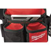 Ceinture de travail a/m&eacute;canisme de suspension pour entrepreneur, Nylon, Noir Maritime Industrial Rubber