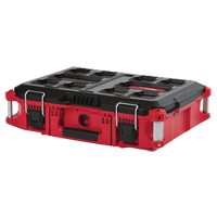 Boîte &agrave; outils Packout, 22" x 16" x 7", Noir/Rouge Maritime Industrial Rubber