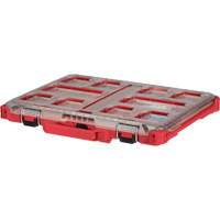 Organisateur profil&eacute; Packout, 19-3/4" x 16-2/5" x 2-1/2", Noir/Rouge Maritime Industrial Rubber