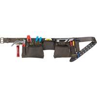 Constructor's Tool Belt, Leather, Tan Maritime Industrial Rubber