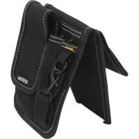 Porte-outils & t&eacute;l&eacute;phone cellulaire &agrave; plusieurs pochettes, Porte-outil multiple, Polyester, 4 Poches Maritime Industrial Rubber