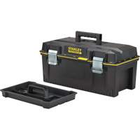 FatMax&reg; Structural Foam Tool Box, 23" W x 12' D x 10-1/2" H, Black/Yellow Maritime Industrial Rubber