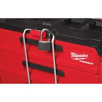 Boîte &agrave; outils avec 2 tiroirs Packout, 16-1/3" x 14-1/3" x 22-1/5", Rouge Maritime Industrial Rubber