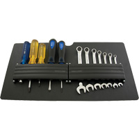 Panneau porte-outils de petite taille pour coffre &agrave; outils mobile Maritime Industrial Rubber