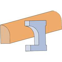 Stop Moulding Cutter Set Maritime Industrial Rubber