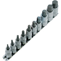 Jeu de douilles m&eacute;triques HSW3812-10M, Hexagonale, Prise 1/2"/3/8", 10 mr Maritime Industrial Rubber